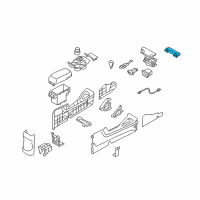 OEM 2014 Hyundai Tucson Switch Assembly-Console Diagram - 93310-2S100-TAP