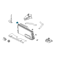 OEM Chrysler ISOLATOR-Cooling Module Mounting Diagram - 4596269AA