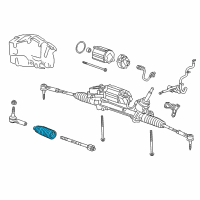 OEM Chevrolet Boot Kit Diagram - 13354440