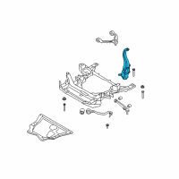 OEM 2011 BMW X5 Right Carrier Diagram - 31-21-6-869-870