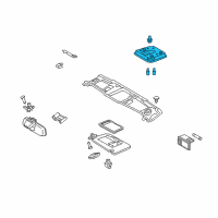 OEM 2014 Lexus IS350 Lamp Assy, Map Diagram - 81260-53480-A0