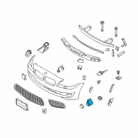 OEM 2015 BMW 528i Tiefseeblau Ultrasonic Transducer Diagram - 66-20-9-233-035