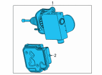 OEM 2022 Buick Encore GX ABS Control Unit Diagram - 42769597