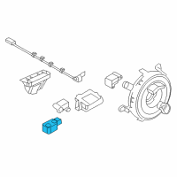 OEM 2019 BMW X6 Sensor, Front Diagram - 65-77-9-196-043