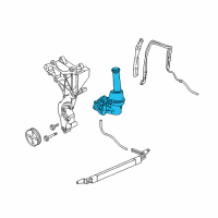 OEM 2009 GMC Envoy PUMP KIT, P/S Diagram - 19418527