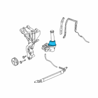 OEM GMC Envoy XL Reservoir Kit, P/S Fluid Diagram - 26099941