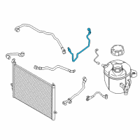 OEM 2016 BMW 740i Radiator Hose Diagram - 17-12-8-602-649