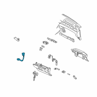 OEM 2002 Acura RL Switch, Trunk Opener Main Diagram - 35810-SZ3-003