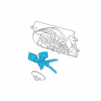 OEM 2012 Jeep Liberty Fan-Cooling Diagram - 55038108AA