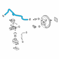 OEM 2019 Lexus RX350 Hose, Union To Check Diagram - 44773-0E080