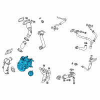 OEM 2019 Cadillac XTS Turbocharger Diagram - 12666540