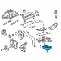 OEM 2016 Jeep Grand Cherokee Pan-Engine Oil Diagram - 68211182AA