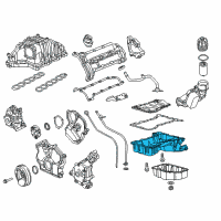 OEM 2016 Jeep Grand Cherokee Pan-Engine Oil Diagram - 68310659AA