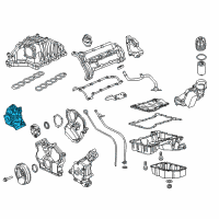 OEM Jeep Housing-Chain Case Diagram - 68147524AB