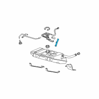 OEM Chevrolet Strainer Kit, Fuel Diagram - 25139035