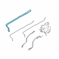 OEM 2007 Nissan Quest PIPEASSY-REARCOOLER, HIGHC Diagram - 92463-5Z000