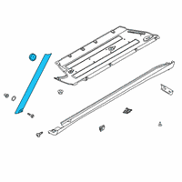 OEM Kia GARNISH Assembly-Delta R Diagram - 86260K0000