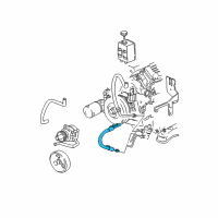 OEM 1997 Pontiac Firebird Hose Asm-P/S Gear Inlet Diagram - 26064197