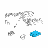 OEM Mercury Monterey PCM Diagram - DF2Z-12A650-EARM