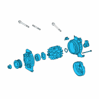 OEM Toyota Land Cruiser Alternator Diagram - 27060-38140