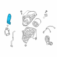 OEM Chevrolet Cruze Duct-Rear Intake Air Diagram - 13367310