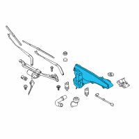 OEM 2014 BMW X5 Washer Fluid Reservoir Diagram - 61-66-7-304-068