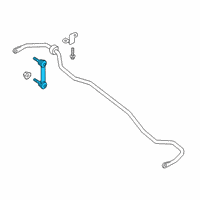 OEM 2019 Infiniti QX50 Rod-Connecting, Rear Stabilizer Diagram - 56261-5NA0B