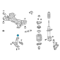 OEM 2014 Kia Sorento Bush-Front Lower Arm(G) Diagram - 545842W000