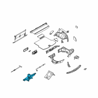 OEM 2005 Infiniti FX45 Jack Complete Diagram - 99550-CG000