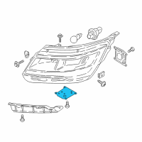 OEM 2019 Ford Explorer Control Module Diagram - HB5Z-13C788-A