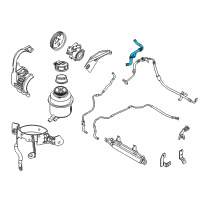 OEM 2015 Ram ProMaster City Line-Power Steering Return Diagram - 68261879AA