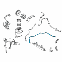 OEM 2015 Ram ProMaster City Line-Power Steering Return Diagram - 68321205AA