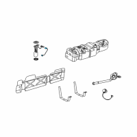 OEM 2003 GMC Savana 1500 Fuel Tank Meter/Pump SENSOR KIT Diagram - 19152158