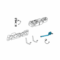 OEM 2018 GMC Savana 2500 Filler Pipe Diagram - 20979211