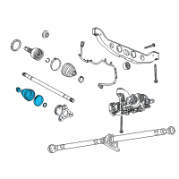 OEM 2022 Buick Encore Inner Boot Diagram - 95908486