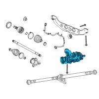 OEM 2019 Buick Encore Carrier Diagram - 42745857