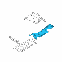 OEM 2022 BMW M235i xDrive Gran Coupe FUEL TANK HEAT INSULATION Diagram - 51-48-7-447-025