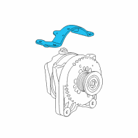 OEM 2007 Ford Mustang Mount Bracket Diagram - 7R3Z-10153-A