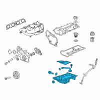 OEM 2011 Buick Regal Pan Asm-Oil Diagram - 12647251