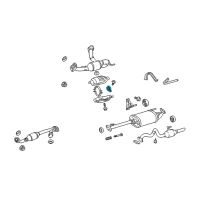 OEM Lexus Clamp Diagram - 90080-46121