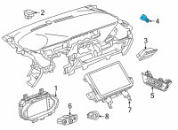 OEM Chevrolet Bolt EUV Hazard Switch Diagram - 42693011