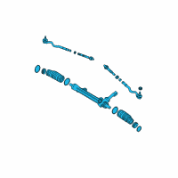 OEM 2005 BMW Z4 Exchange-Steering Box Diagram - 32-11-6-777-506