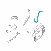 OEM 2019 Infiniti QX60 Hose - Auto Transmission Oil Cooler Diagram - 21635-3JA0E