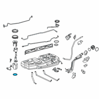 OEM Lexus RX330 Gasket, Fuel Suction Diagram - 77169-48060