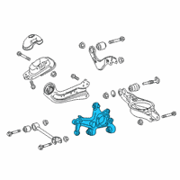 OEM Toyota Prius AWD-e Knuckle Diagram - 42304-47060