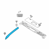 OEM 2015 BMW M6 Cover, Column A Right Diagram - 51-43-7-226-444