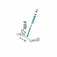 OEM 2010 Toyota Sienna Shock Diagram - 48531-A9200