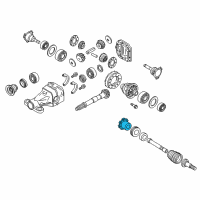 OEM 2019 Infiniti QX80 Joint Assembly Inner Diagram - 39711-1LA1A