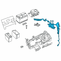 OEM Jeep Gladiator Wiring-Battery Diagram - 68410672AG