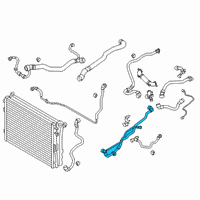 OEM BMW Z4 HOSE, RADIATOR:171040 Diagram - 17-12-8-653-603